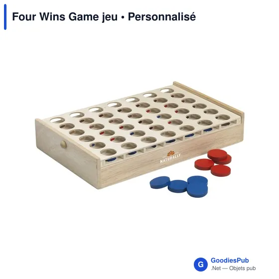 Jeu Four Wins personnalisable avec logo - Stratégie et Loisirs - Image 3