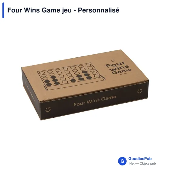 Jeu Four Wins personnalisable avec logo - Stratégie et Loisirs - Image 5