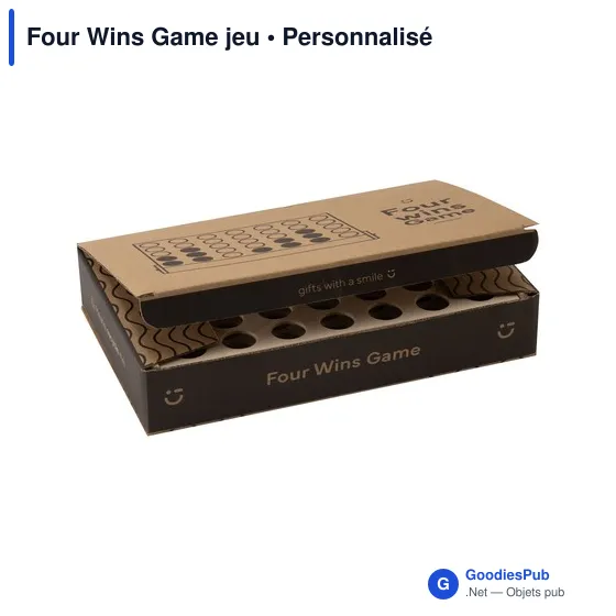 Jeu Four Wins personnalisable avec logo - Stratégie et Loisirs - Image 6