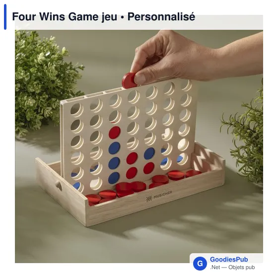 Jeu Four Wins personnalisable avec logo - Stratégie et Loisirs - Image 7