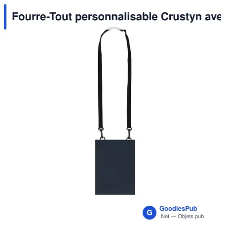 Fourre-Tout personnalisable Crustyn avec logo - Pratique et élégant
