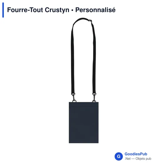Fourre-Tout personnalisable Crustyn avec logo - Pratique et élégant - Image 1