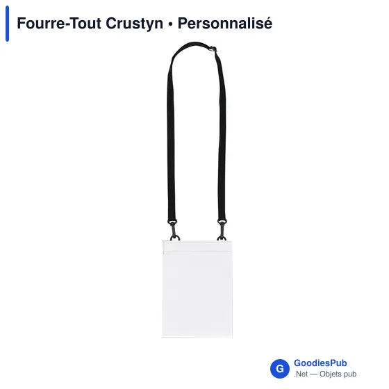Fourre-Tout personnalisable Crustyn avec logo - Pratique et élégant - Image 4