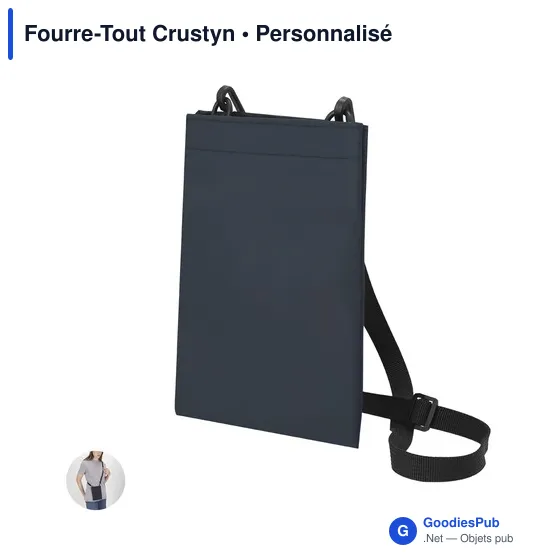 Fourre-Tout personnalisable Crustyn avec logo - Pratique et élégant - Image 8