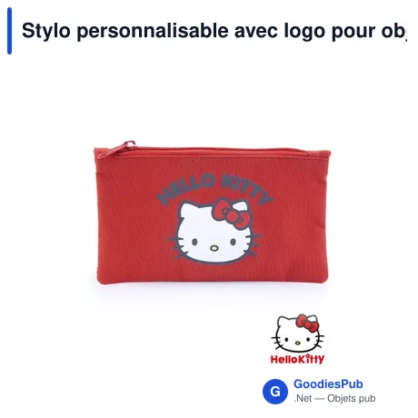 Stylo personnalisable avec logo pour objets publicitaires B2B