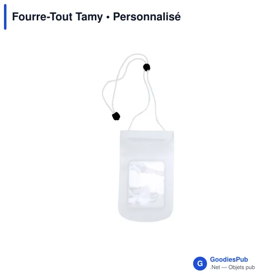 Tour de cou personnalisable avec logo pour entreprises - Image 1
