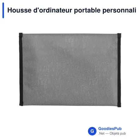 Housse d'ordinateur portable personnalisable Fraenck Bobby 14p avec logo
