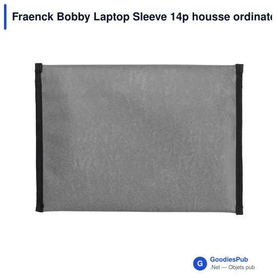 Housse d'ordinateur portable personnalisable Fraenck Bobby 14p avec logo - Image 1