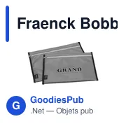 Housse d'ordinateur portable personnalisable Fraenck Bobby 14p avec logo - Miniature 3