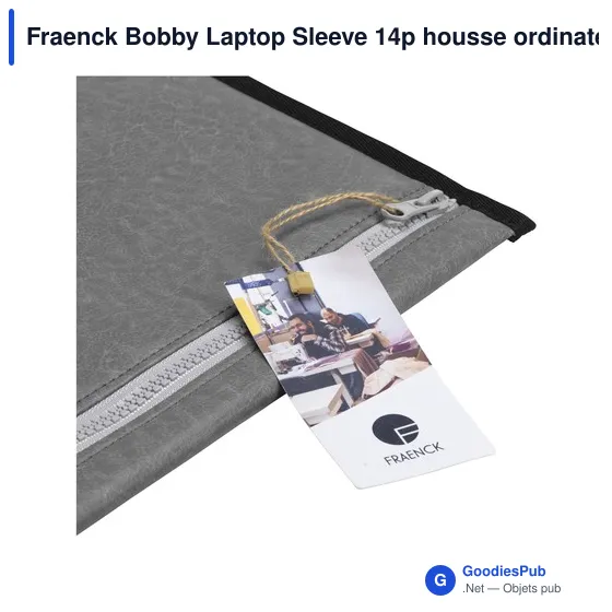 Housse d'ordinateur portable personnalisable Fraenck Bobby 14p avec logo - Image 4