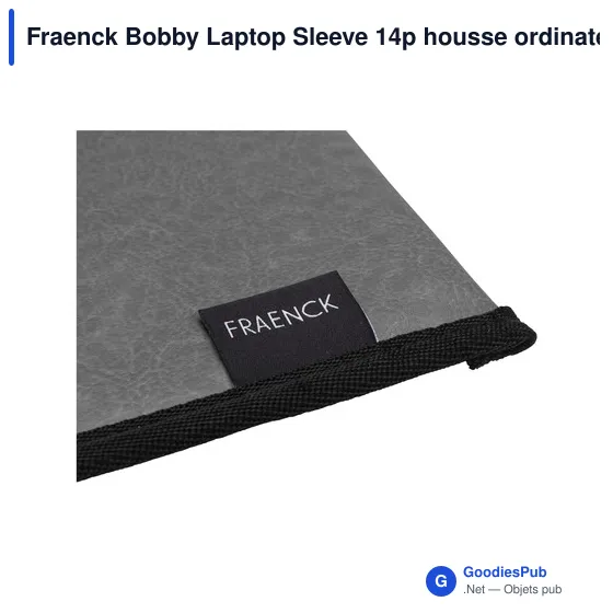 Housse d'ordinateur portable personnalisable Fraenck Bobby 14p avec logo - Image 5