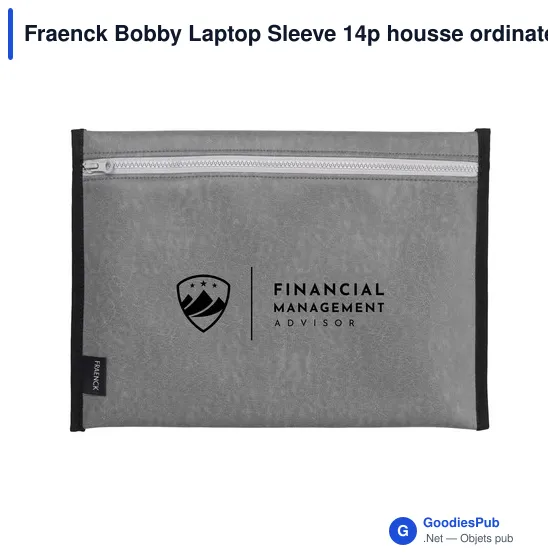 Housse d'ordinateur portable personnalisable Fraenck Bobby 14p avec logo - Image 7