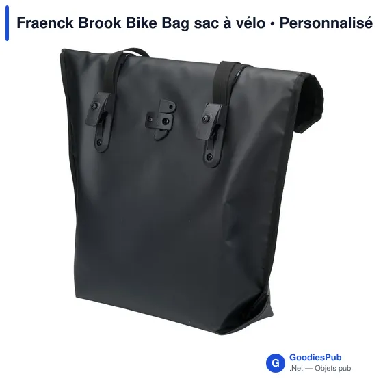 Sac à vélo personnalisable Fraenck Brook avec logo - Image 1