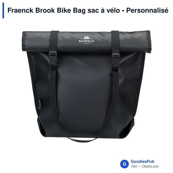 Sac à vélo personnalisable Fraenck Brook avec logo - Image 11