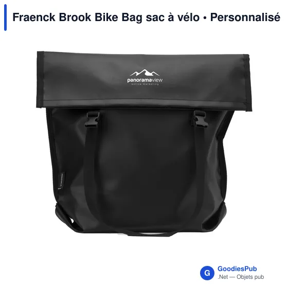 Sac à vélo personnalisable Fraenck Brook avec logo - Image 7
