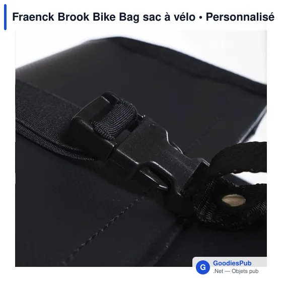 Sac à vélo personnalisable Fraenck Brook avec logo - Image 8