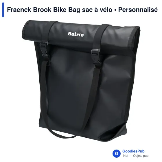 Sac à vélo personnalisable Fraenck Brook avec logo - Image 10
