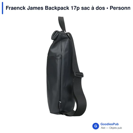 Sac à dos personnalisable Fraenck James Backpack 17p avec logo - Image 2