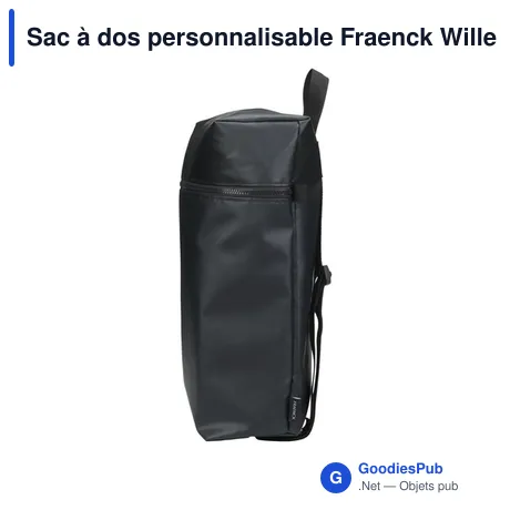 Sac à dos personnalisable Fraenck Willem avec logo