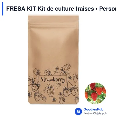FRESA KIT Kit de culture fraises