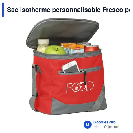 Sac isotherme personnalisable Fresco pour logo d'entreprise