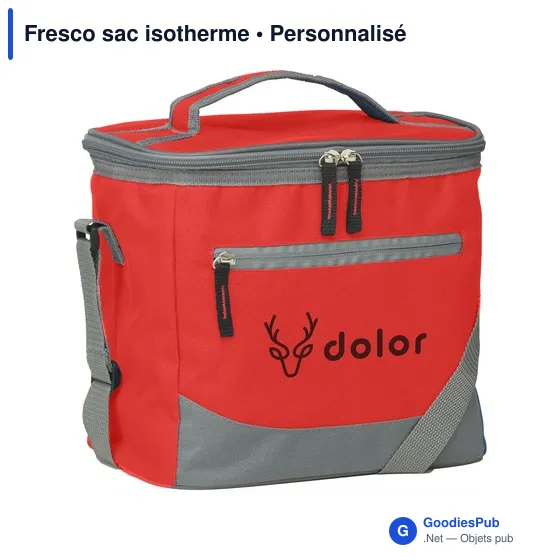Sac isotherme personnalisable Fresco pour logo d'entreprise - Image 2