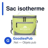 Sac isotherme personnalisable Fresco pour logo d'entreprise - Miniature 12