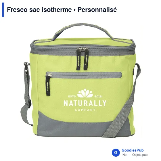 Sac isotherme personnalisable Fresco pour logo d'entreprise - Image 12