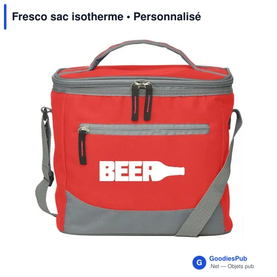 Sac isotherme personnalisable Fresco pour logo d'entreprise - Image 4