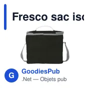 Sac isotherme personnalisable Fresco pour logo d'entreprise - Miniature 6