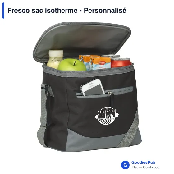 Sac isotherme personnalisable Fresco pour logo d'entreprise - Image 7