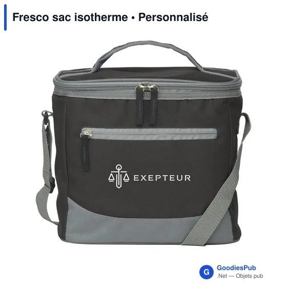 Sac isotherme personnalisable Fresco pour logo d'entreprise - Image 8