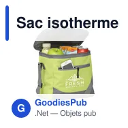 Sac isotherme personnalisable Fresco pour logo d'entreprise - Miniature 9