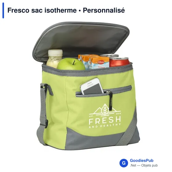 Sac isotherme personnalisable Fresco pour logo d'entreprise - Image 9