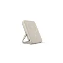 Variante Beige - Batterie sans fil personnalisable 10 000 mAh compatible MagSafe avec logo - Fresh 'n Rebel