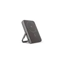 Variante Gris foncé - Batterie sans fil personnalisable 10 000 mAh compatible MagSafe avec logo - Fresh 'n Rebel