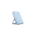 Variante Bleu clair - Batterie sans fil personnalisable 10 000 mAh compatible MagSafe avec logo - Fresh 'n Rebel