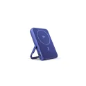 Variante Bleu - Batterie sans fil personnalisable 10 000 mAh compatible MagSafe avec logo - Fresh 'n Rebel