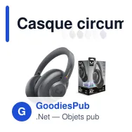 Casque circum-auriculaire personnalisable ANC avec logo - Fresh 'n Rebel Clam Ace 2 - Miniature 1