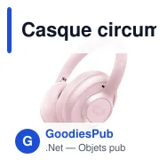 Casque circum-auriculaire personnalisable ENC avec logo - Fresh 'n Rebel Clam Blaze 2 - Miniature 2
