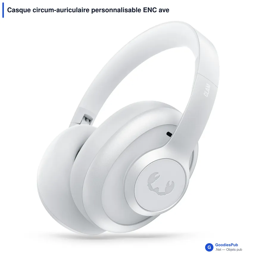 Casque circum-auriculaire personnalisable ENC avec logo - Fresh 'n Rebel Clam Blaze 2 - Image 6