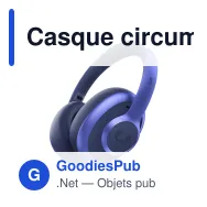 Casque circum-auriculaire personnalisable ENC avec logo - Fresh 'n Rebel Clam Blaze 2 - Miniature 7