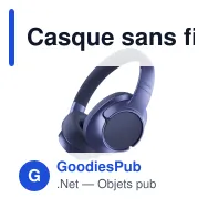 Casque sans fil circum-auriculaire personnalisable avec logo - Fresh 'n Rebel Clam Core 2 - Miniature 2