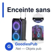 Enceinte sans fil personnalisable 640 W avec logo - Fresh 'n Rebel Party Loud L - Miniature 1
