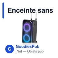 Enceinte sans fil personnalisable 640 W avec logo - Fresh 'n Rebel Party Loud L - Miniature 2