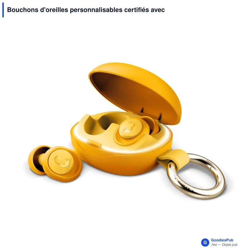 Bouchons d'oreilles personnalisables certifiés avec logo - Fresh 'n Rebel Pearls Fresh - Image 2