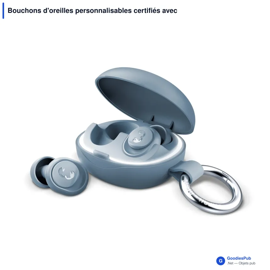 Bouchons d'oreilles personnalisables certifiés avec logo - Fresh 'n Rebel Pearls Fresh - Image 3