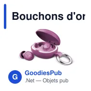 Bouchons d'oreilles personnalisables certifiés avec logo - Fresh 'n Rebel Pearls Fresh - Miniature 4