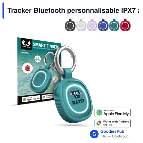 Tracker Bluetooth personnalisable IPX7 avec logo - Fresh 'n Rebel Smart Finder 2
