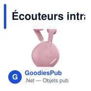 Écouteurs intra-auriculaires personnalisables avec logo - Fresh 'n Rebel Twins Core 2 - Miniature 4